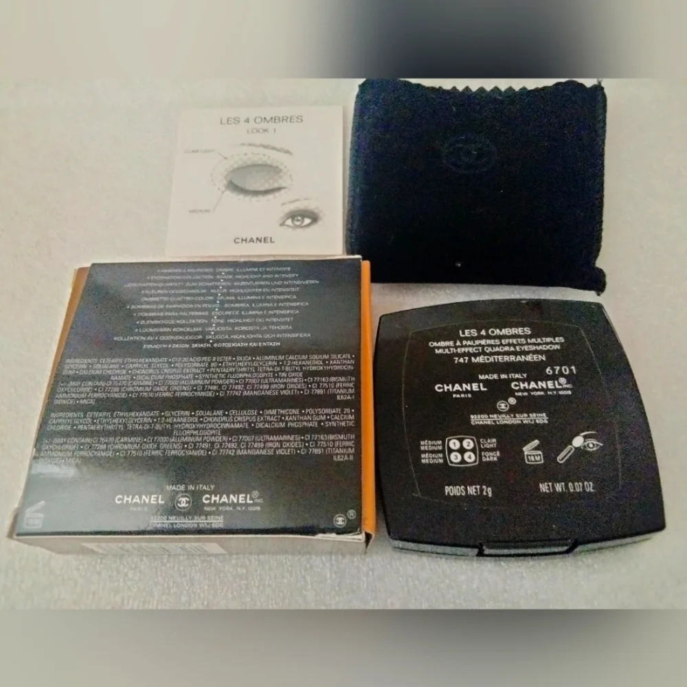 Chanel Les 4 Ombres 747 Mediterraneen - Picture 5 of 7